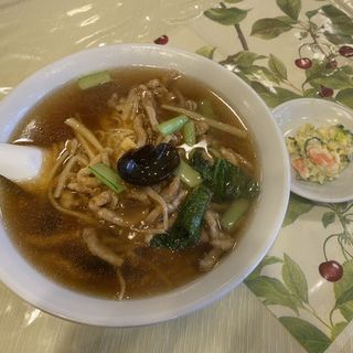肉糸湯麺