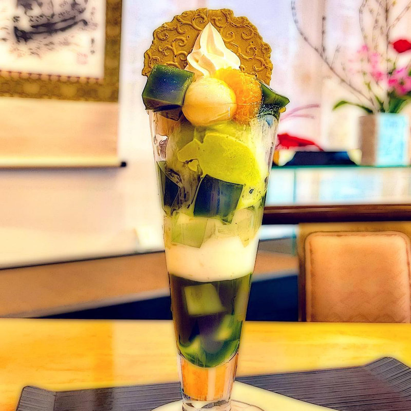 抹茶パフェ(伊藤久右衛門 本店)