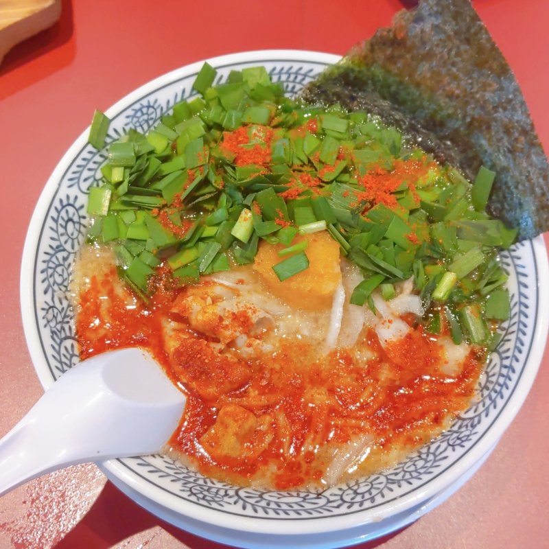 辛肉そば(丸源ラーメン 稲城平尾店)