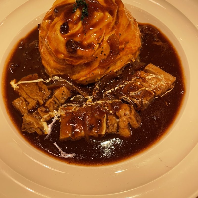 とろとろビーフのスープオムライス(OMS 池袋パルコ店)