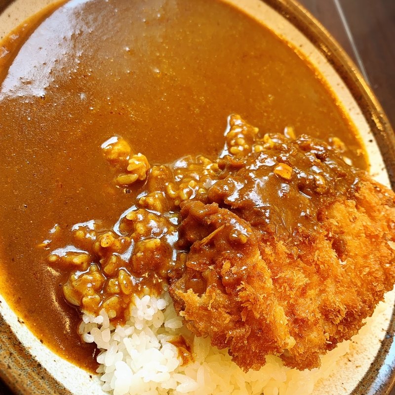 手仕込とんかつカレー(CoCo壱番屋 八女大島店)