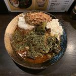 あいがけ/チキン/野菜/タルタル/70辛