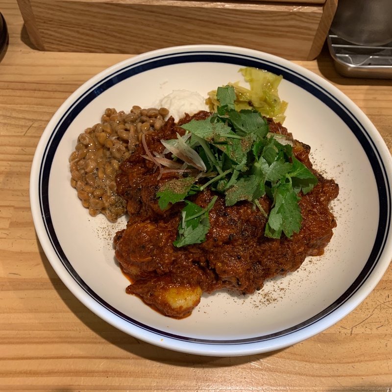 鯖キーマ/エビ/納豆/辛辛(カレーライス専門店 ブラザー)