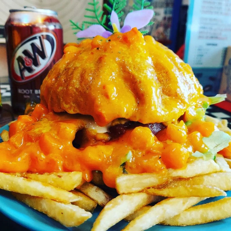 葛飾北斎バーガー(PEDRO'S BURGER)