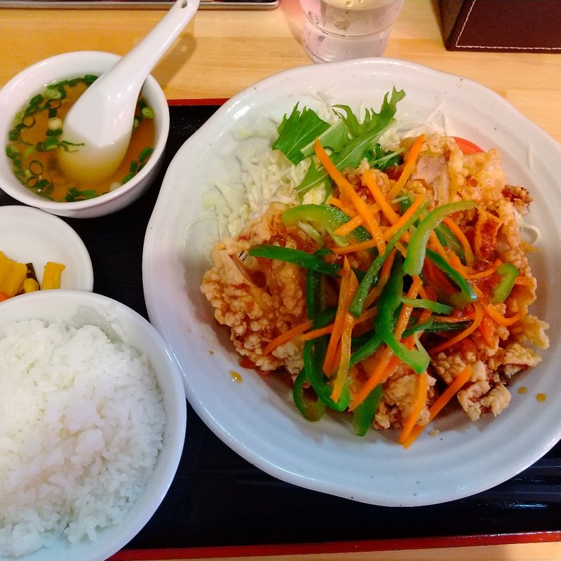 油淋鶏セット(もん吉 )