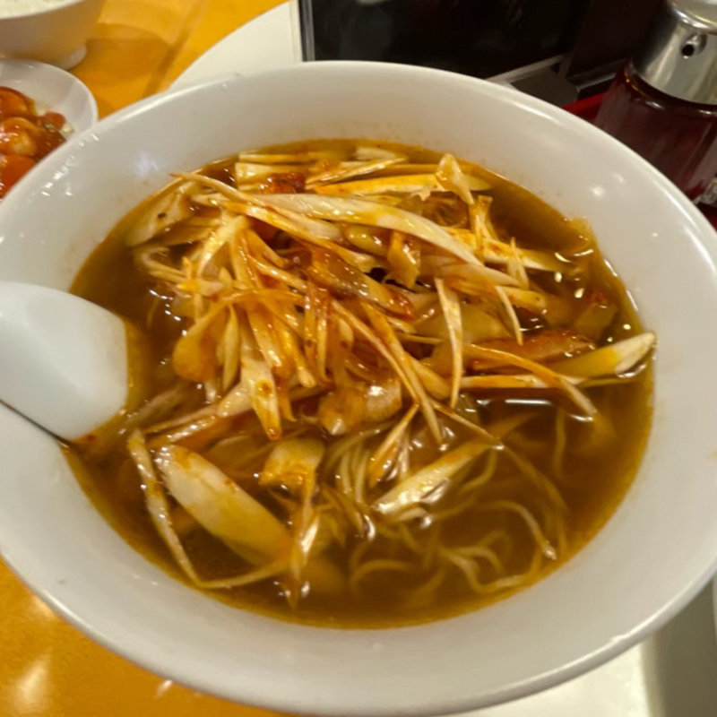 チャーシューネギそば(長城飯店)