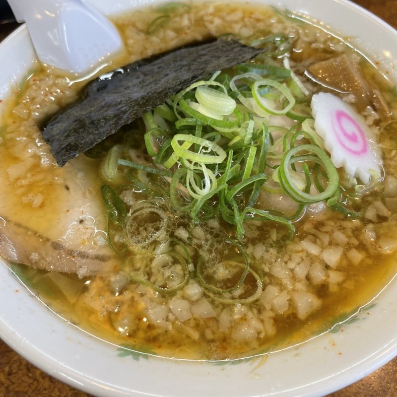 背脂ラーメン(好きやめん 総本店)