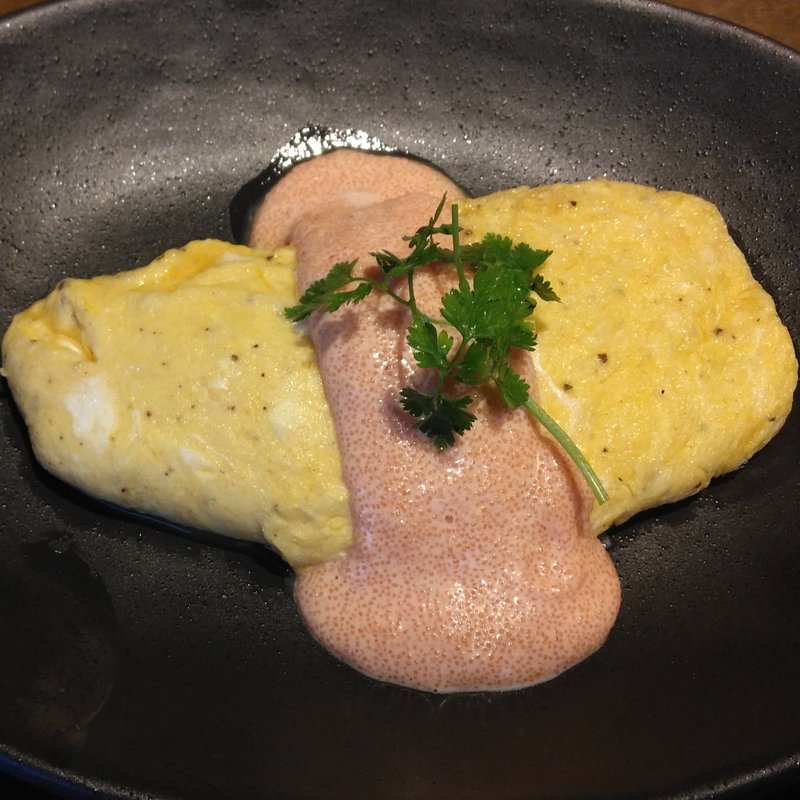 明太マヨオムレツ(居酒屋 土間土間 川崎仲見世通り店)