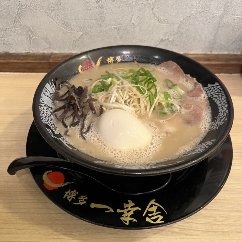 味玉ネギラーメン(博多 一幸舎 京都拉麺小路店 （いっこうしゃ）)