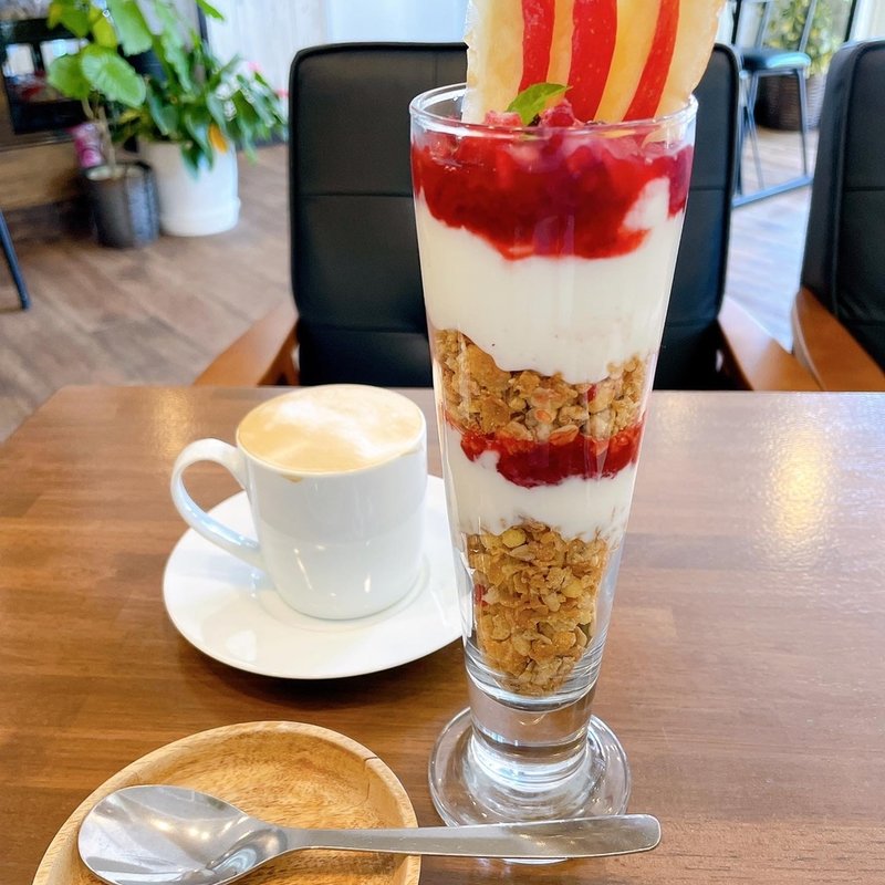 朝パフェ(+sugar)