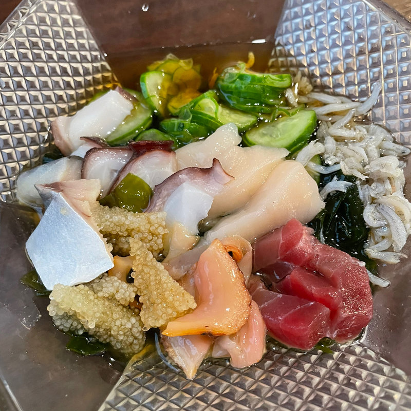 海鮮酢の物(鮪 やきとり須田)