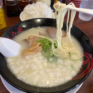 鶏白湯ラーメン+ご飯(魁力屋 多摩ニュータウン通り店)