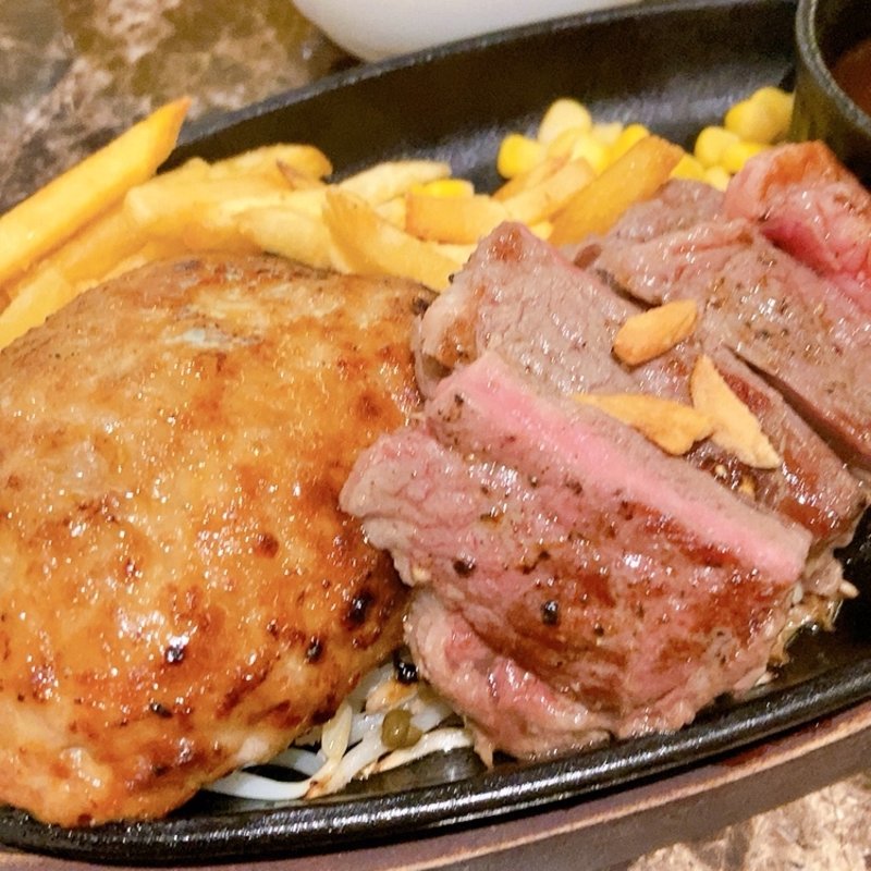 サーロイン&ハンバーグ(R OF GRANDE)