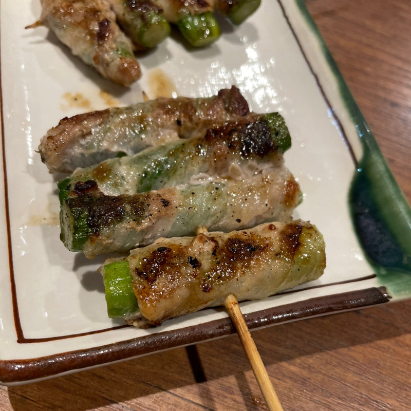 アスパラ巻き(酒席まつした)