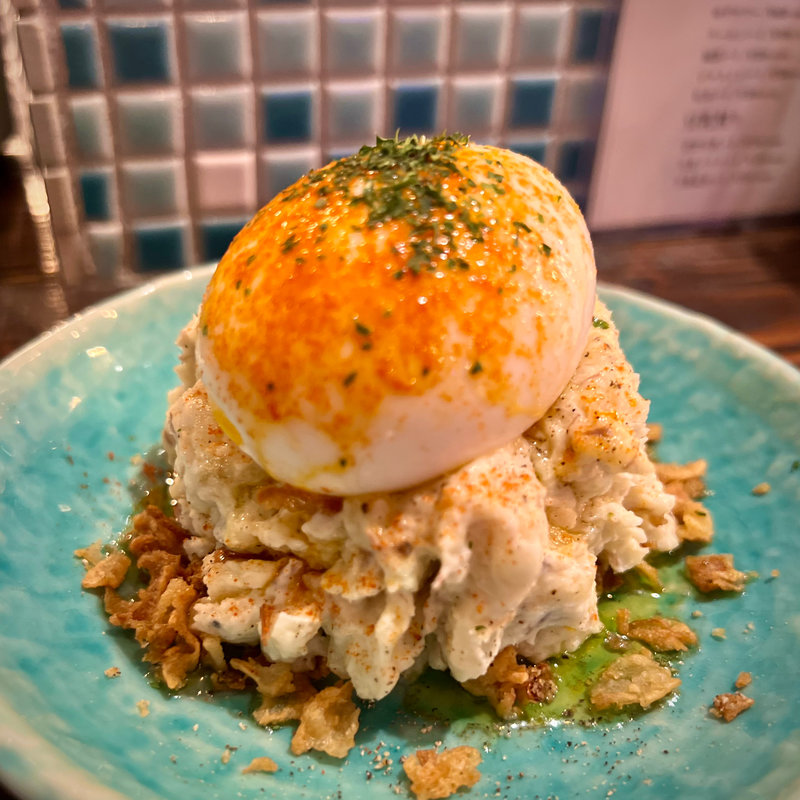 社長ん家の鯖ポテトサラダ(大衆酒場 ネオトーキョー)