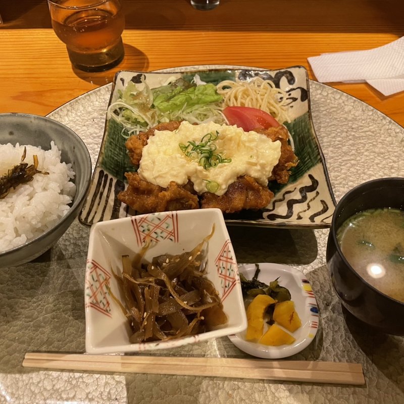 若鶏の南蛮定食(和Dining 恭道)