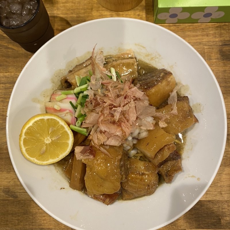 煮干しまぜそば＋チャーシュー(煮干し中華そば 一剣)