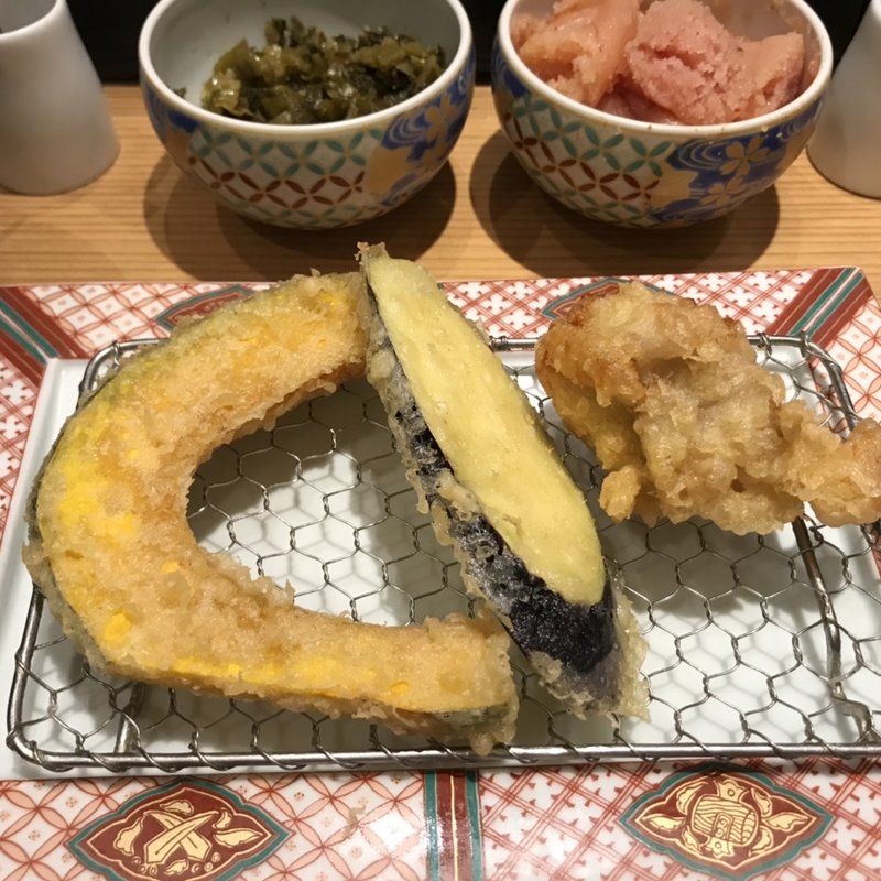 やまみ定食(博多天ぷらやまみ 大手町店)