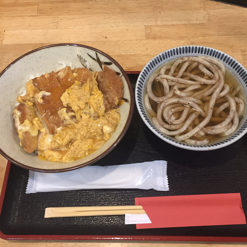 カツ丼セット(うどん 讃く)