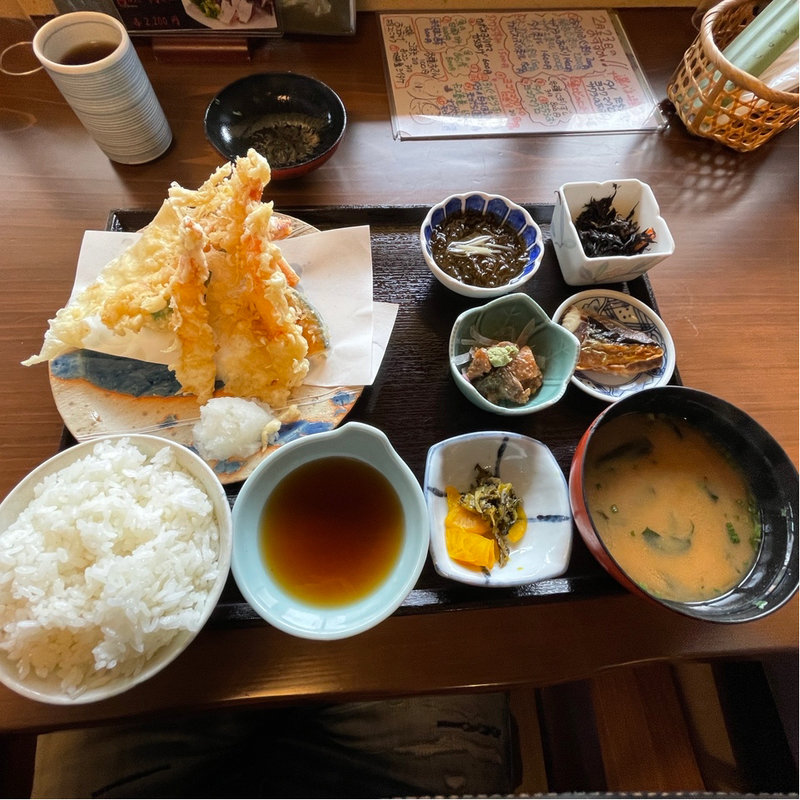 天ぷら定食(とよ常 駅前店 （トヨツネエキマエテン）)