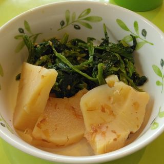 惣菜コンビ（筍・ほうれん草）(さくらキッチン )