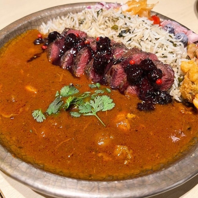 鹿ステーキカレー(spice gate)