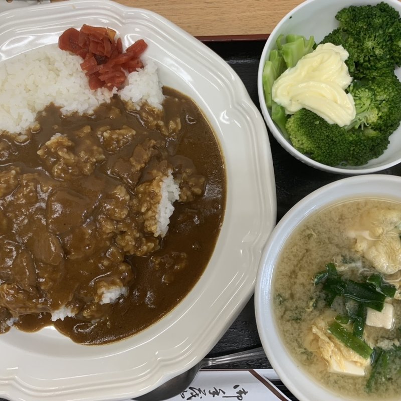 カレーライス(食事処 ときわ)