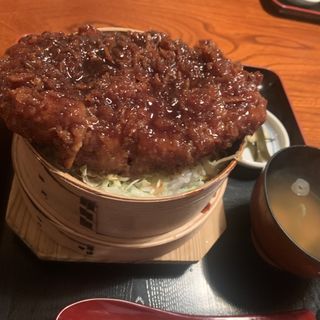 会津名物ソースかつ丼（大盛）(会津田舎屋)
