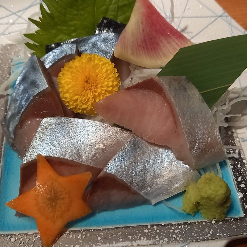 生サバ刺身(不定期)(サバの駅)