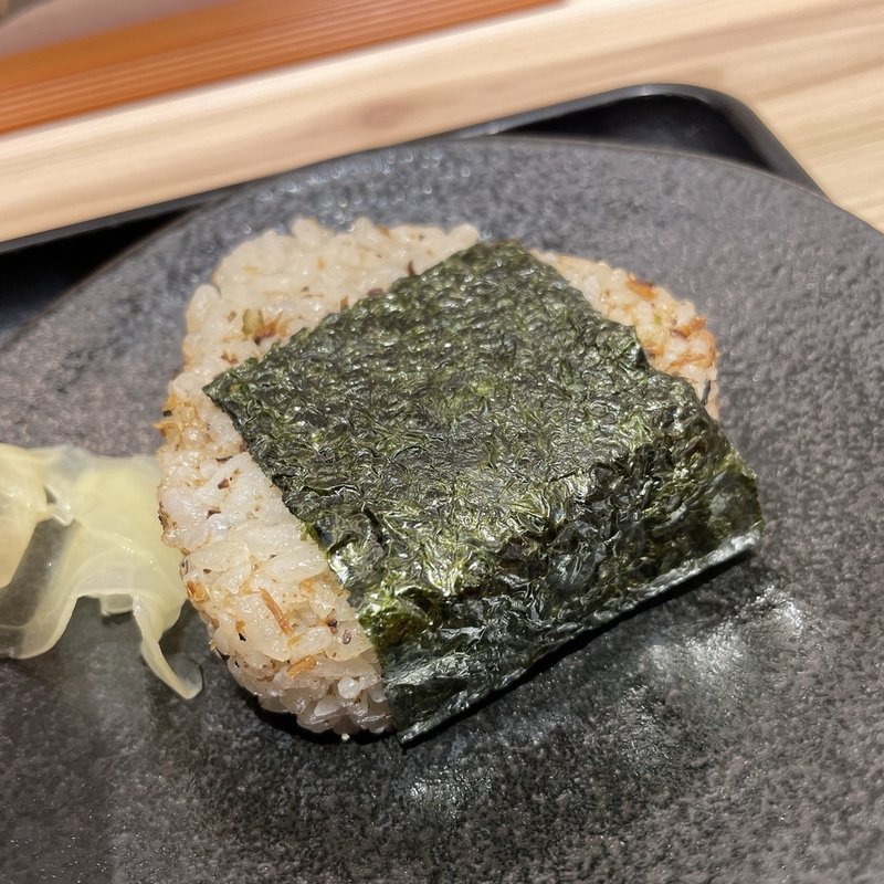 だしにぎり(山下本気うどん 神楽坂)