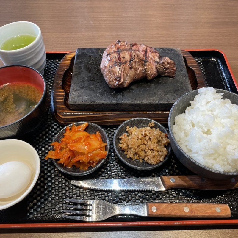 ハラミ定食(感動の肉と米　長久手店)