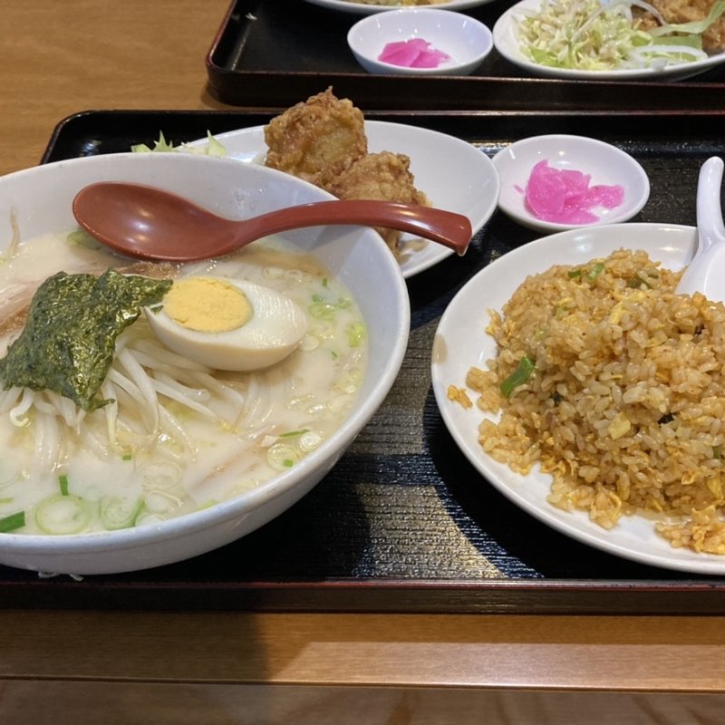 キムチ炒飯定食(眞味 （しんみ）)