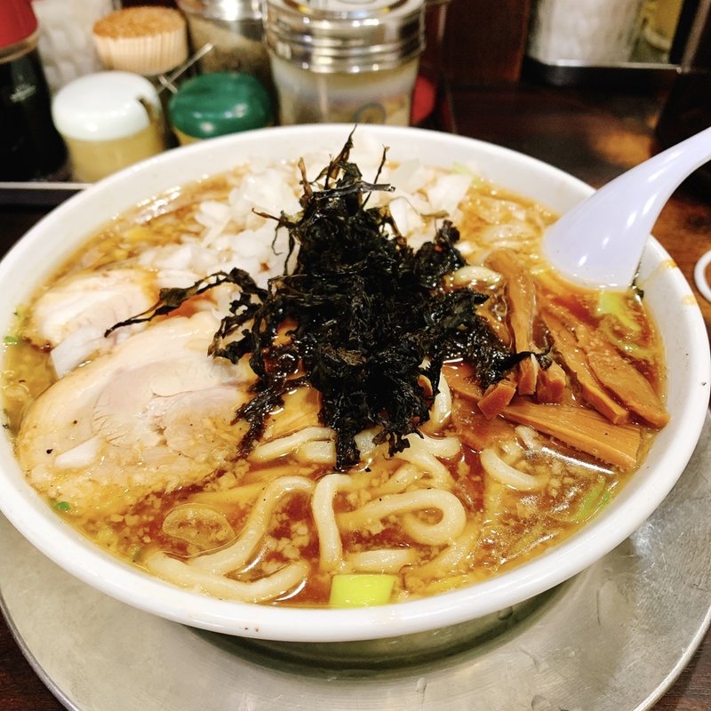 ラーメン(背脂少なめ)(らーめん 潤 蒲田店)