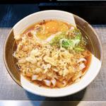 たぬき(玉子入り)きしめん(名代きしめん 住よし JR名古屋駅3・4番ホーム店 （すみよし）)