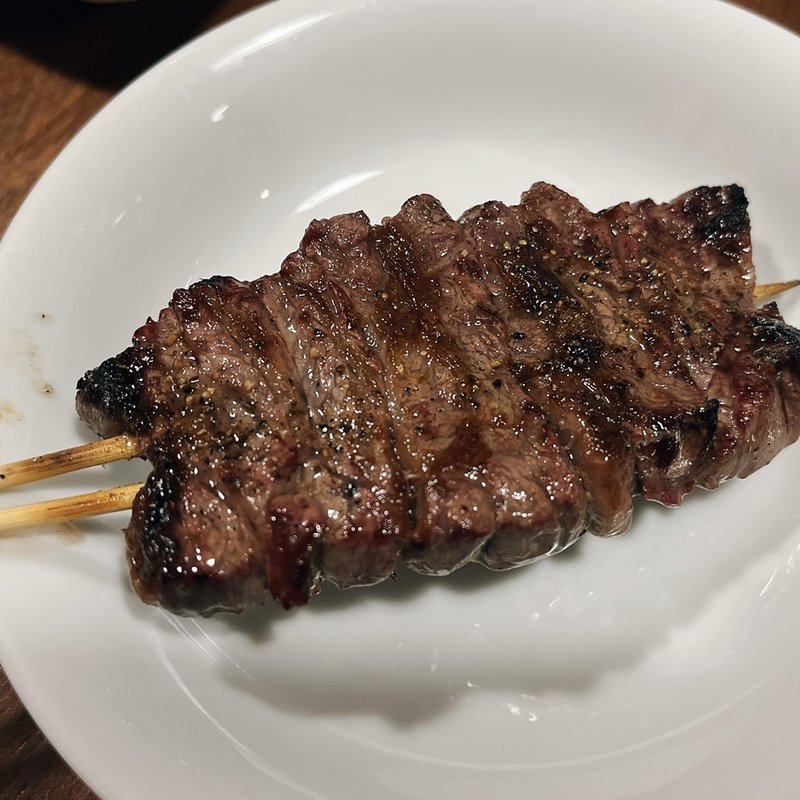 特選牛ハラミ(くしやき処 月忠 綱島店)