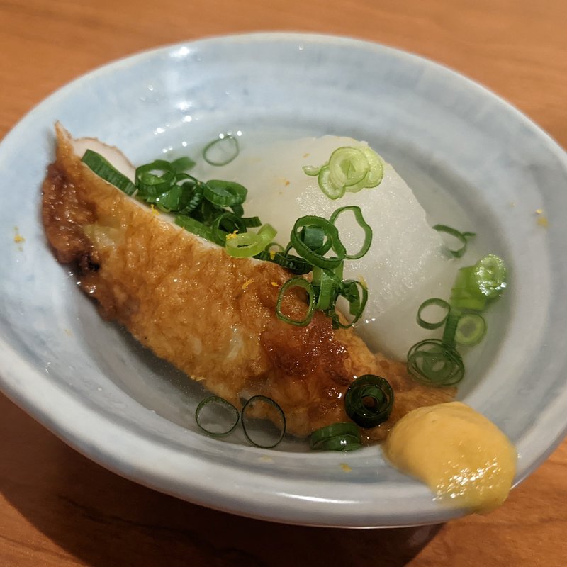 お通し(日本酒バルどろん)