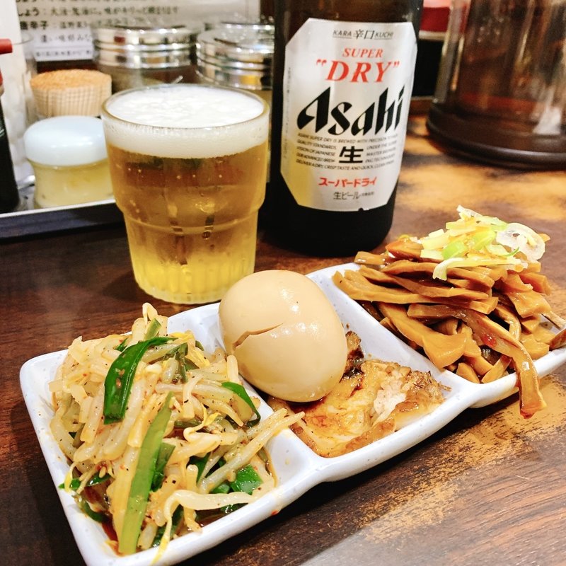 ちょい呑みセット(らーめん 潤 蒲田店)