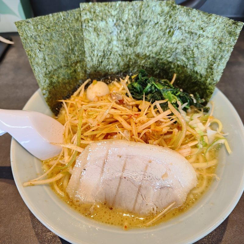 ネギラーメン (豚骨味噌)(石狩魂心家)