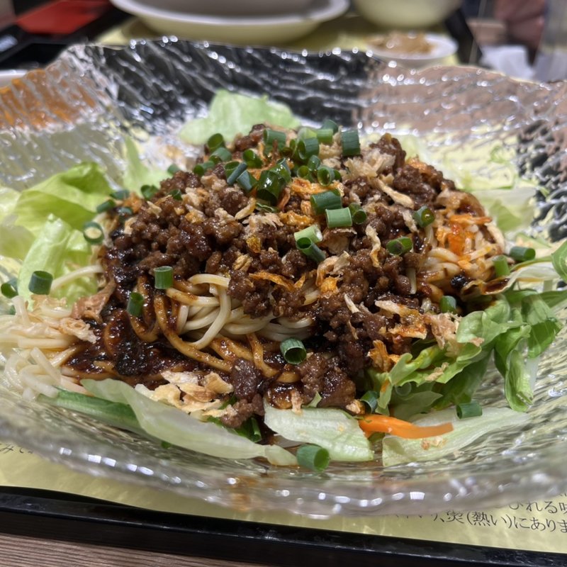 汁なし坦々麺(陳建一麻婆豆腐店 木場)