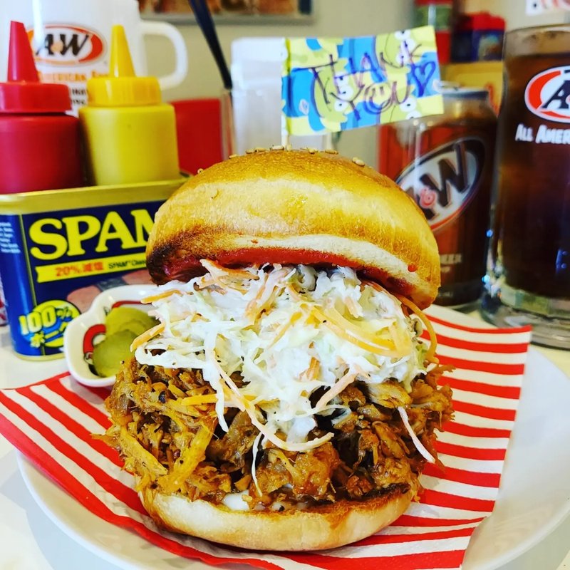 プルドポークバーガー(13Diner)