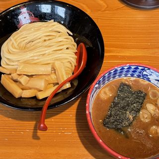 つけ麺とメンマ(三田製麺所 阪神野田店)