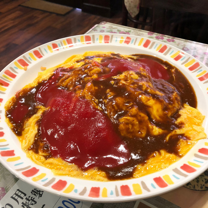 デミオムライスセット(マリーン)