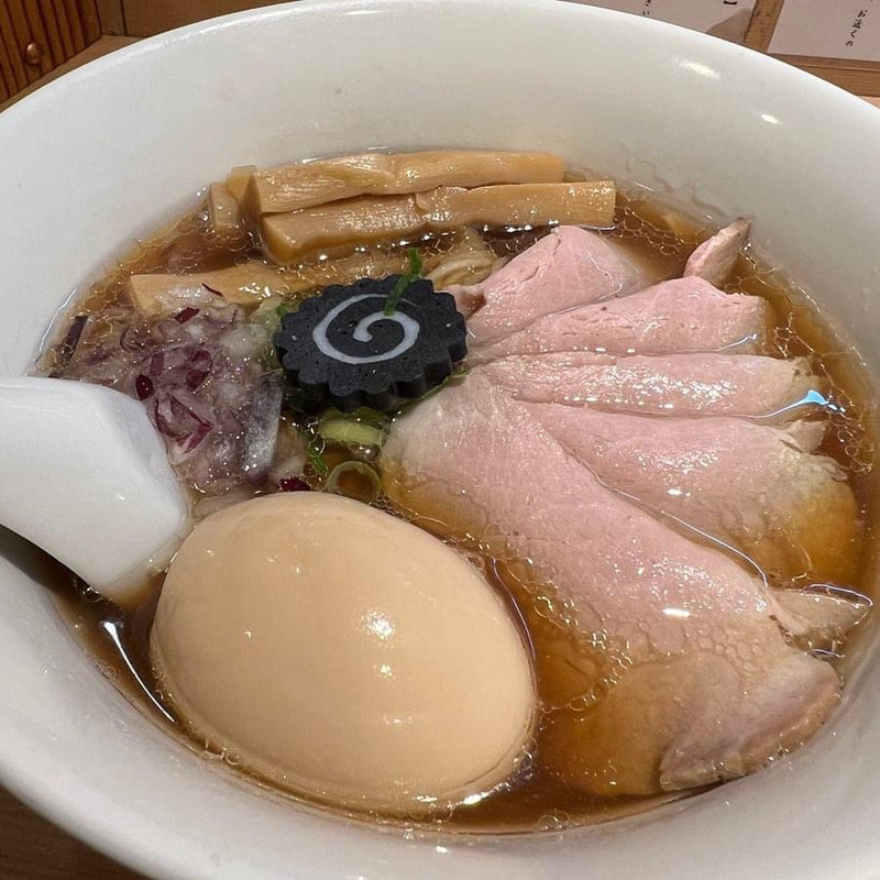 特製のどぐろそば(らぁ麺　はやし田)