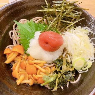 梅おろし蕎麦（ランチセット）(そじ坊 広島ゆめタウン店 )