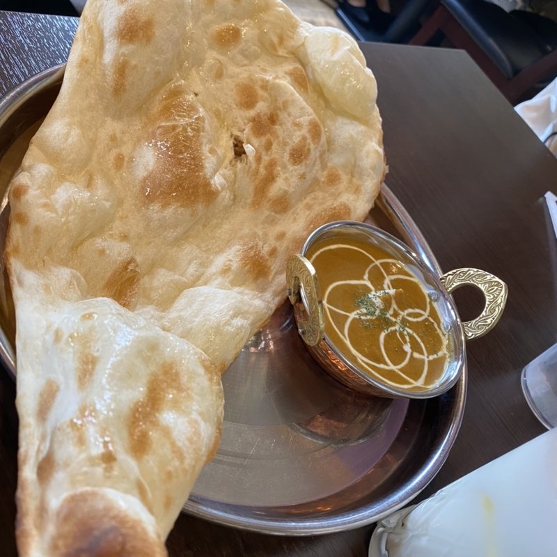 ナスとチキンカレー(アジアンフード＆バー ムスカン)