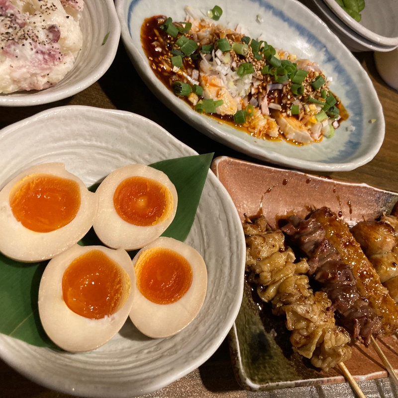 味付け煮玉子(居酒屋 一休 立川南口店 )