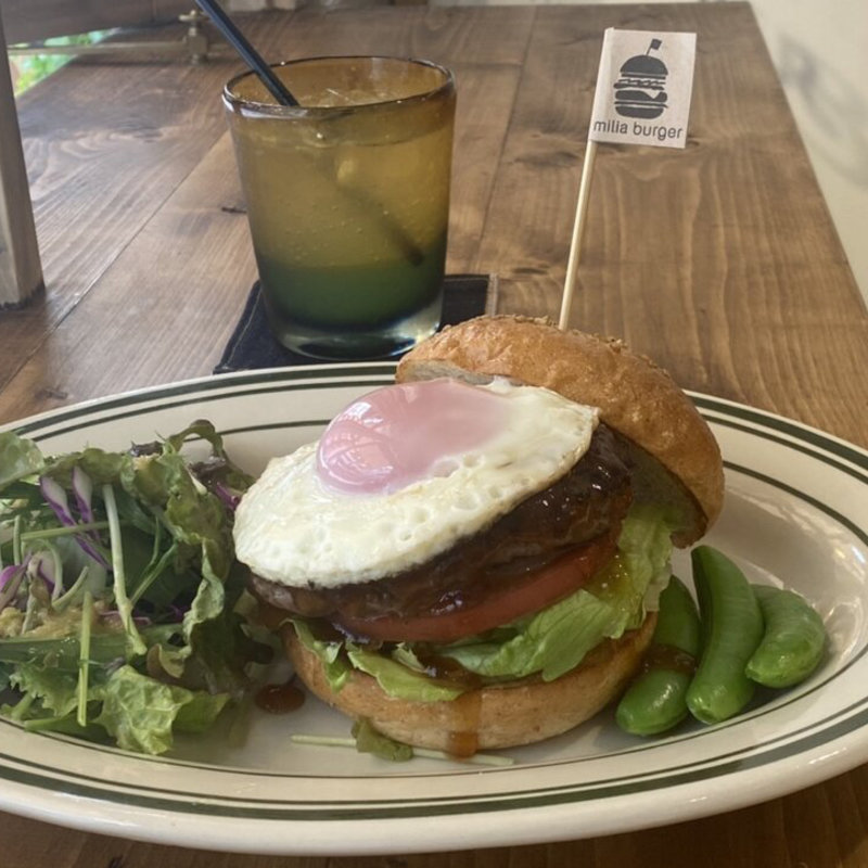 テリヤキエッグバーガー(milia burger)
