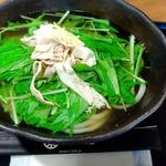 香味野菜と豚しゃぶの生姜スープうどん