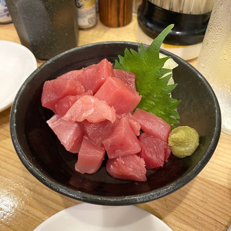 マグロぶつ(二度と来るよ )