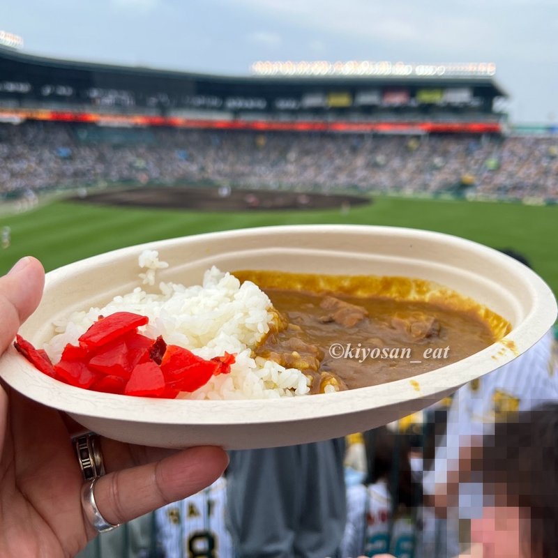 甲子園牛すじカレー(阪神甲子園球場)